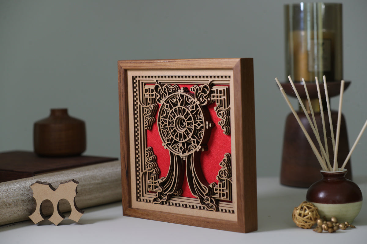 DHARMA WHEEL - The Auspicious Chakra