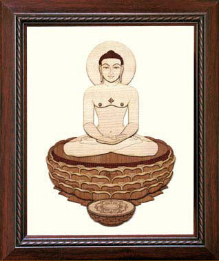 KASTHAM MAHAVIR WITH  LOTUS - Kastham
