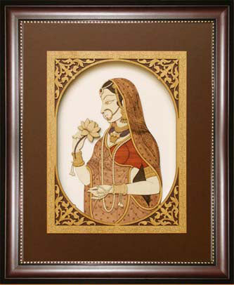 KASTHAM GIRL WITH LOTUS (STANDING) - Kastham