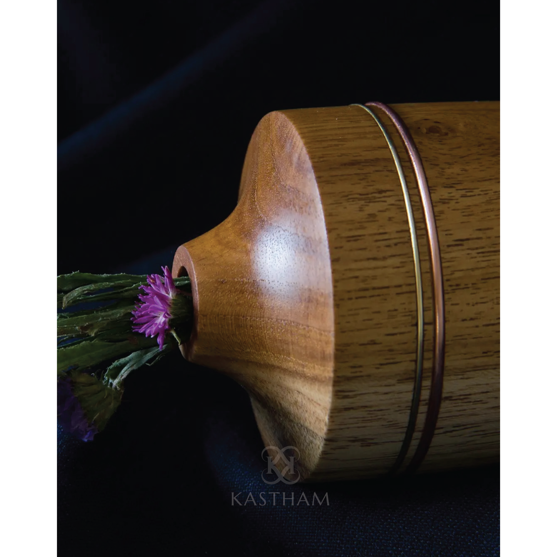 KASTHAM TEAK VASE - 5 - Kastham