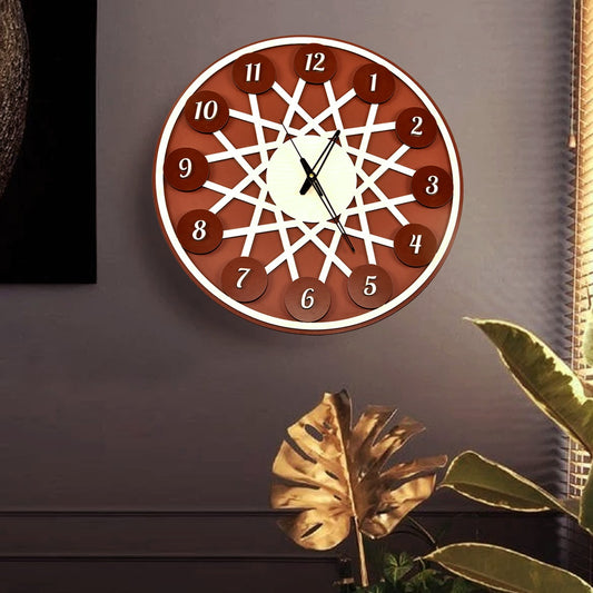 KASTHAM WOODEN WALL CLOCK 3 - Kastham