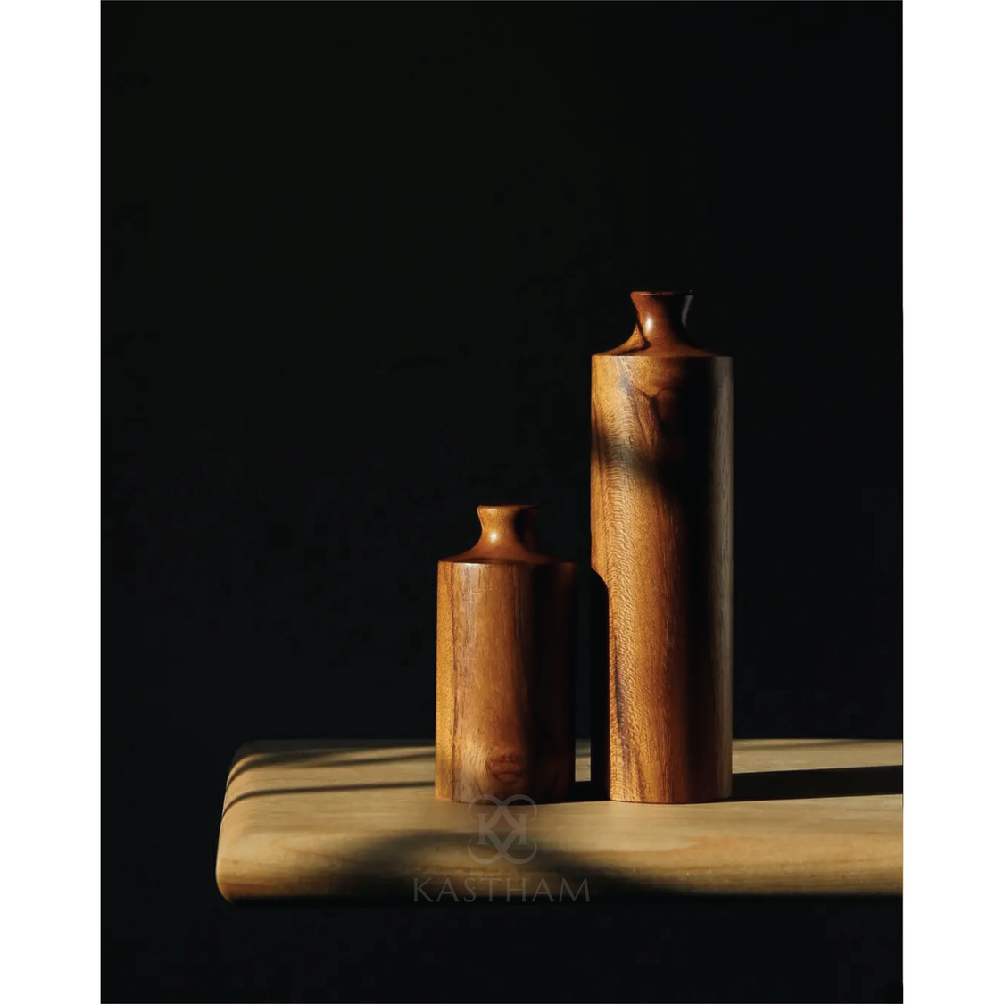 KASTHAM TEAK VASE - 4 - Kastham