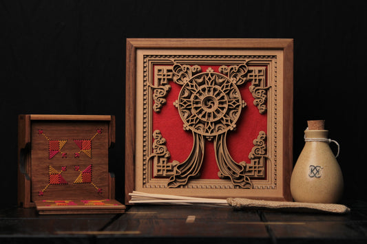 DHARMA WHEEL - The Auspicious Chakra