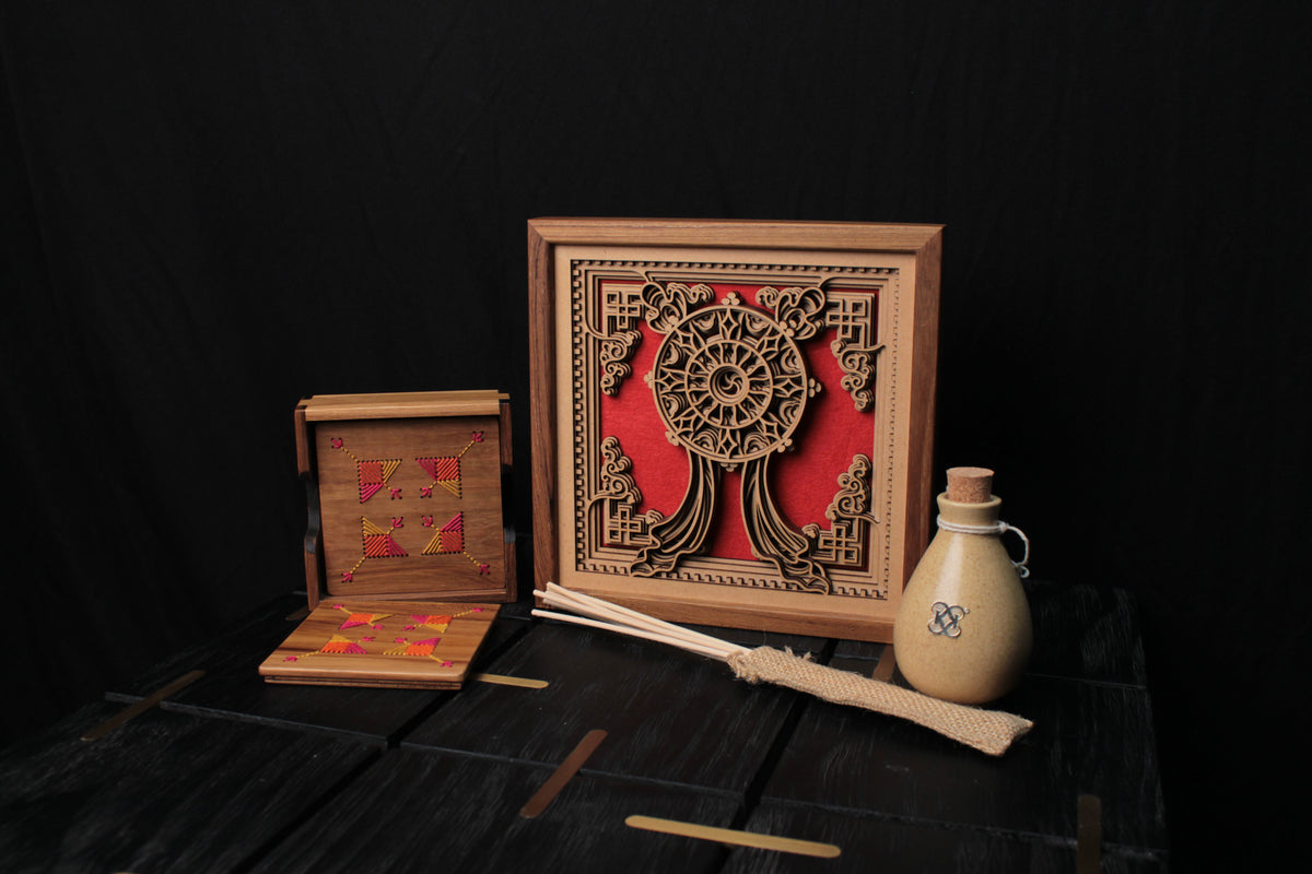 DHARMA WHEEL - The Auspicious Chakra