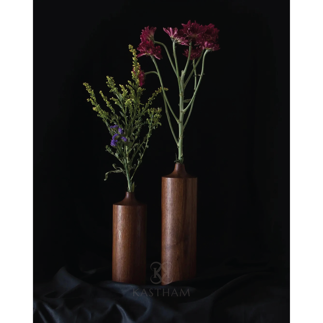 KASTHAM WALNUT VASE - 1 - Kastham