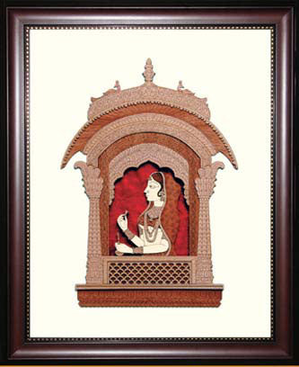 KASTHAM ZAROKHA LADY WITH FLOWER - Kastham