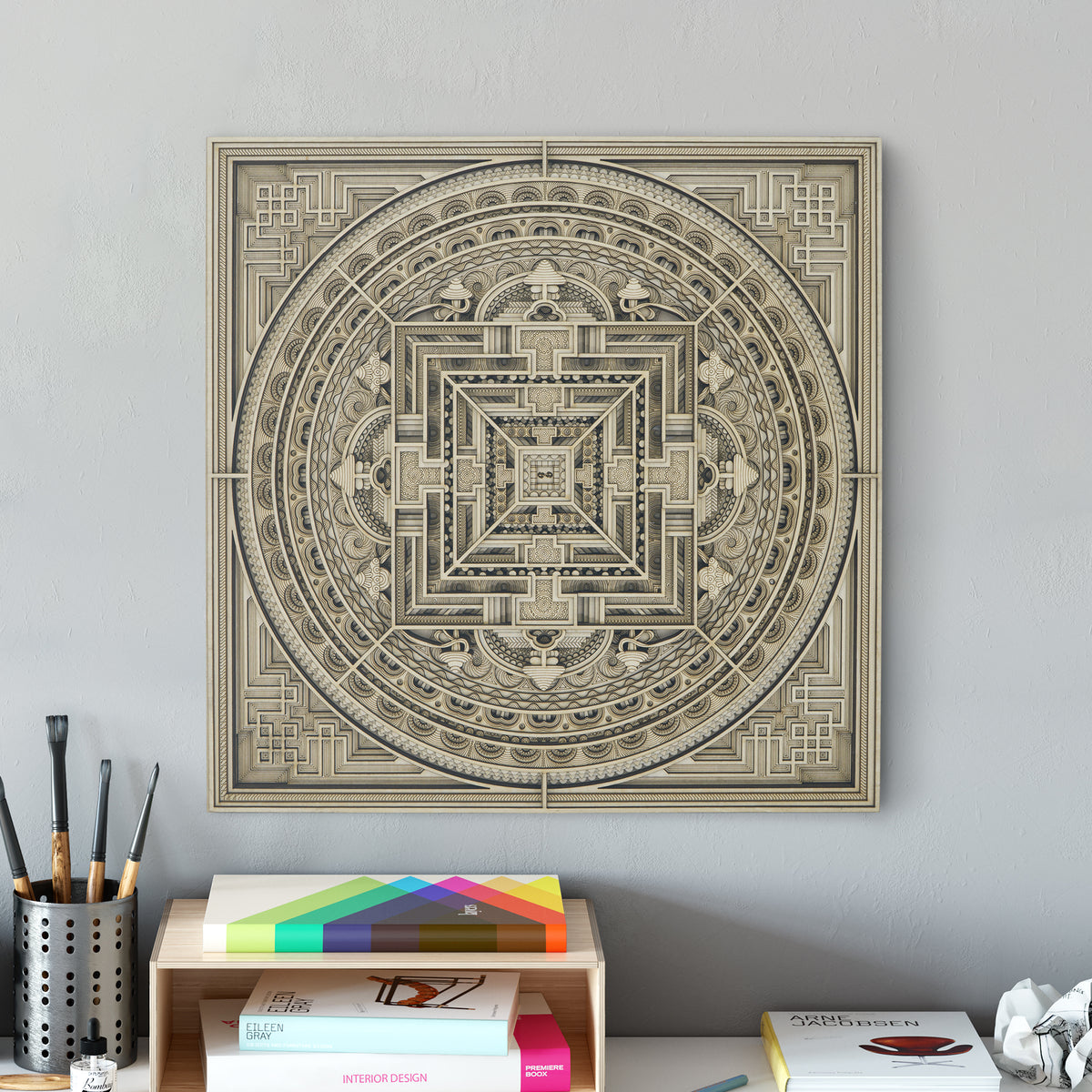 KASTHAM MOTHER MANDALA 02 - Kastham